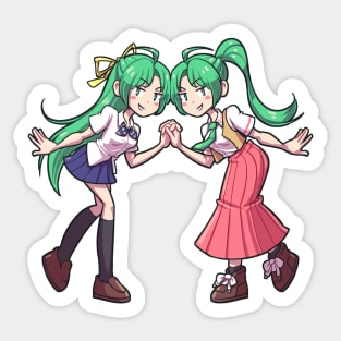 Sonozaki Twins Sticker